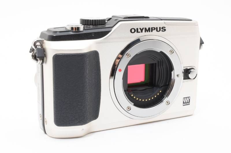 実用光学美品】Olympus オリンパス E-PL2 ボディ シャッター数2022回と