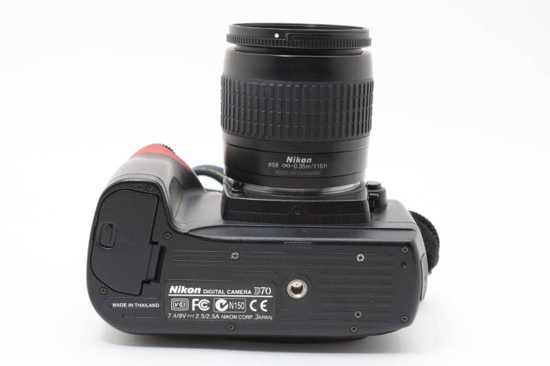 実用品】Nikon ニコン D70 ショット数7369枚と少ない / AF NIKKOR 28