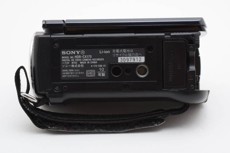 実用光学美品】Sony ソニー HDR-CX170 黒 ブラック ビデオカメラ