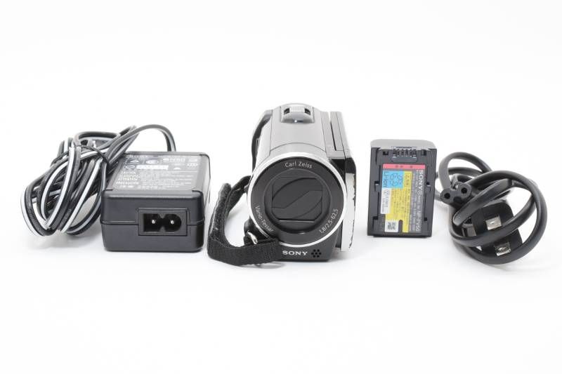 実用光学美品】Sony ソニー HDR-CX170 黒 ブラック ビデオカメラ