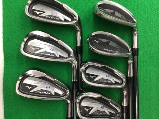 中古】 ミズノ EURUS G6 7S アイアンセット IR EXSAR(EURUS G6