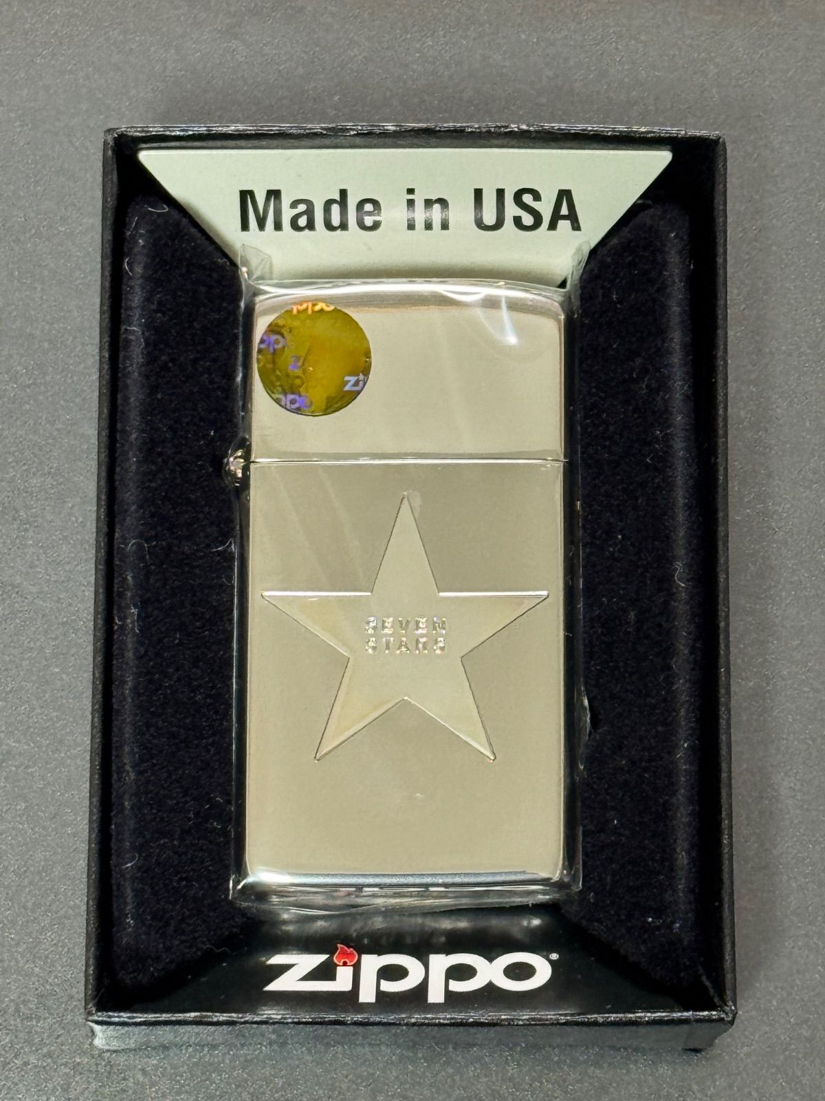 zippo セブンスター ビッグスター 限定品 Seven Stars 2011年製 silver