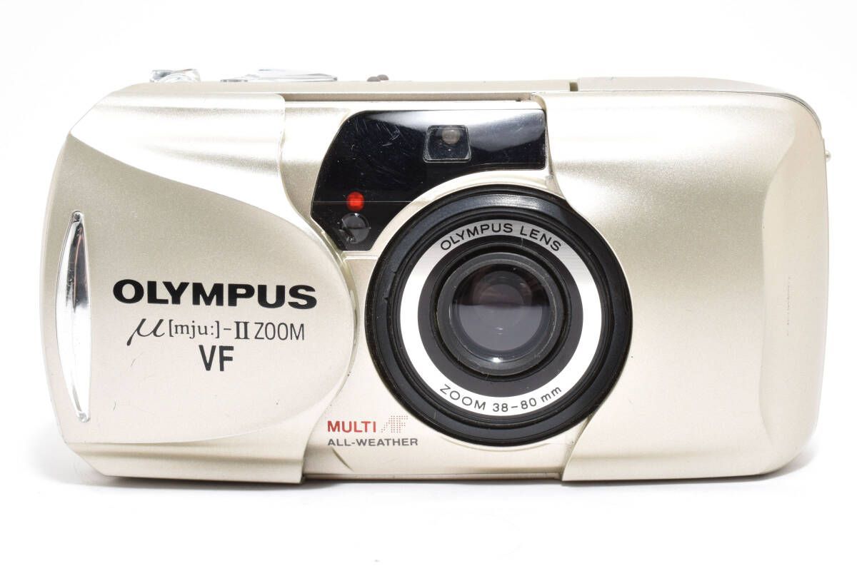 3762 大 OLYMPUS オリンパス μ mju II ZOOM VF コンパクトフィルムカメラ 88