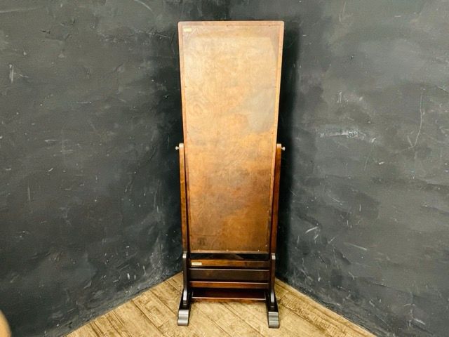 北海道民芸家具 姿見 ミラー 高級 家具 和家具 全身鏡 ミエミラー