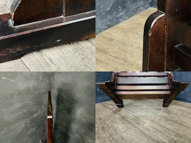 北海道民芸家具 姿見 ミラー 高級 家具 和家具 全身鏡 ミエミラー