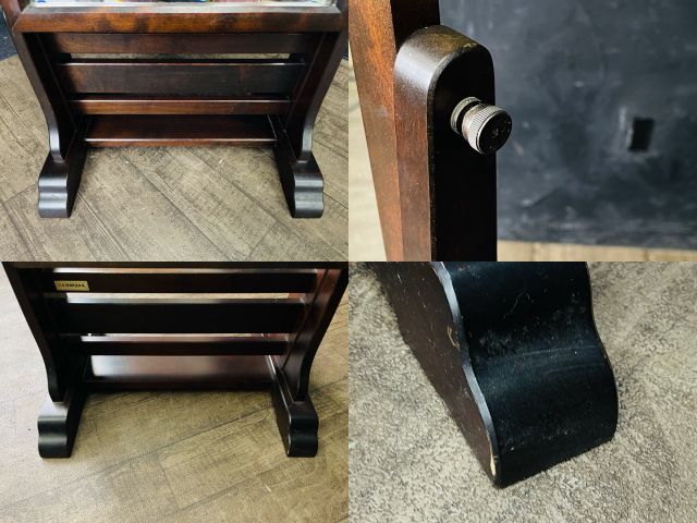 北海道民芸家具 姿見 ミラー 高級 家具 和家具 全身鏡 ミエミラー