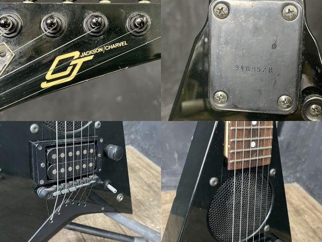 音出しOK CHARVEL JACKSON アンプ内蔵 エレキギター 【中古
