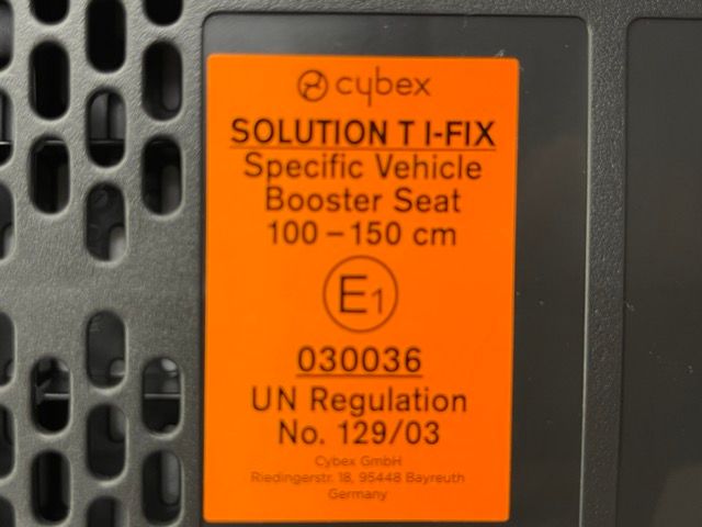 サイベックス ソリューションT プラス ミラージュグレー ダークグレー cybex Solution Ti-Fix ジュニアシート Eマークあり 515103