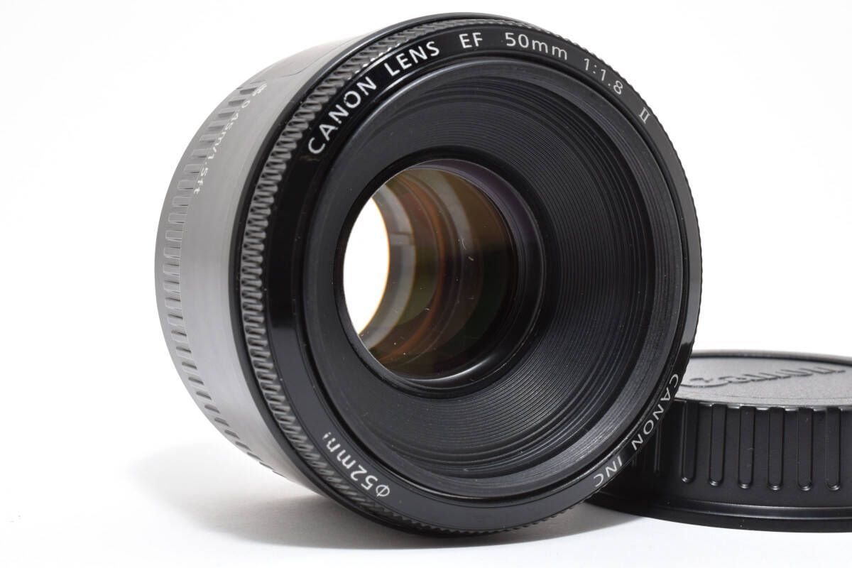 ☆美品☆ キヤノン Canon EF 50mm F1.8 II 《元箱・説明書付き
