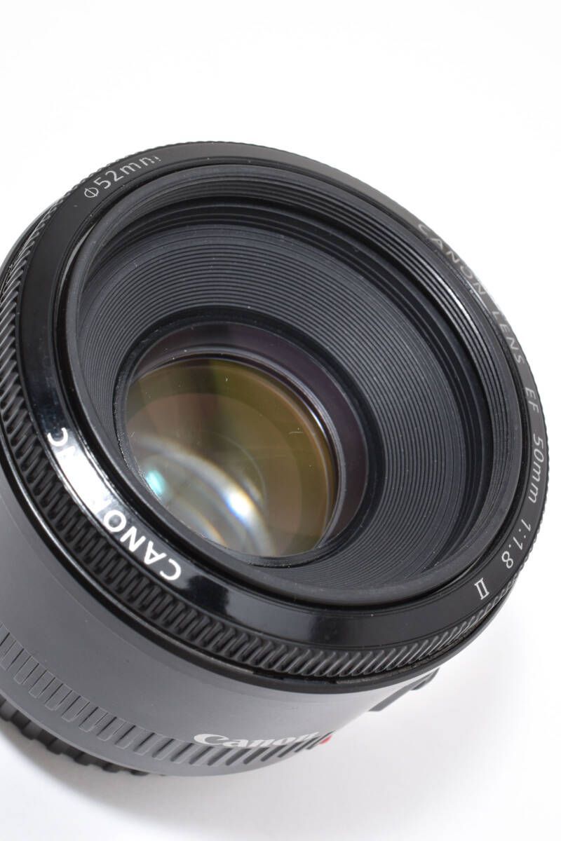 ☆美品☆ キヤノン Canon EF 50mm F1.8 II 《元箱・説明書付き