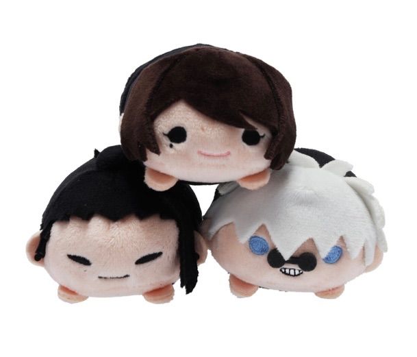 呪術廻戦 のるキャラマスコット 3体セット 五条悟&夏油傑&家入硝子 懐玉・玉折 呪術廻戦展 のるキャラマスコット 3体セット 五条悟 & 夏油傑 & 家入