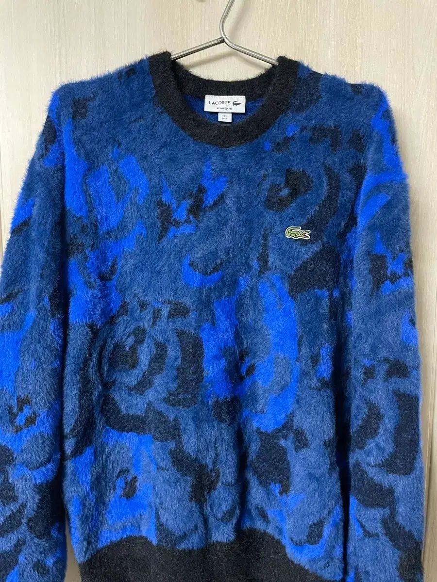 ラコステ ジャカード プルオーバー ニット 厚手ニット ニット セーター 