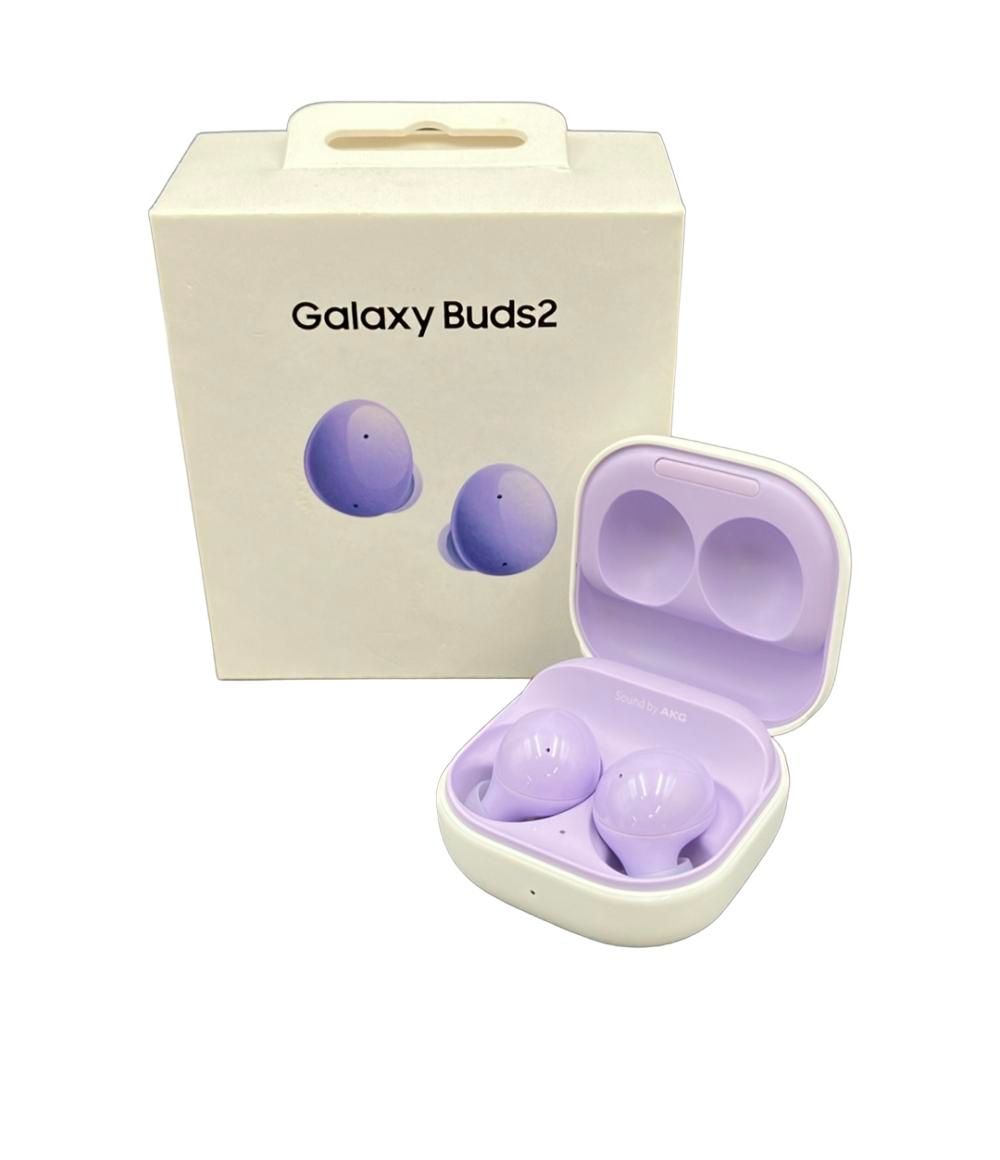 Galaxy Buds2 ワイヤレスイヤホン Lavender 超没入型ワイヤレスイヤホン Galaxy Buds2 ラベンダー 低 価