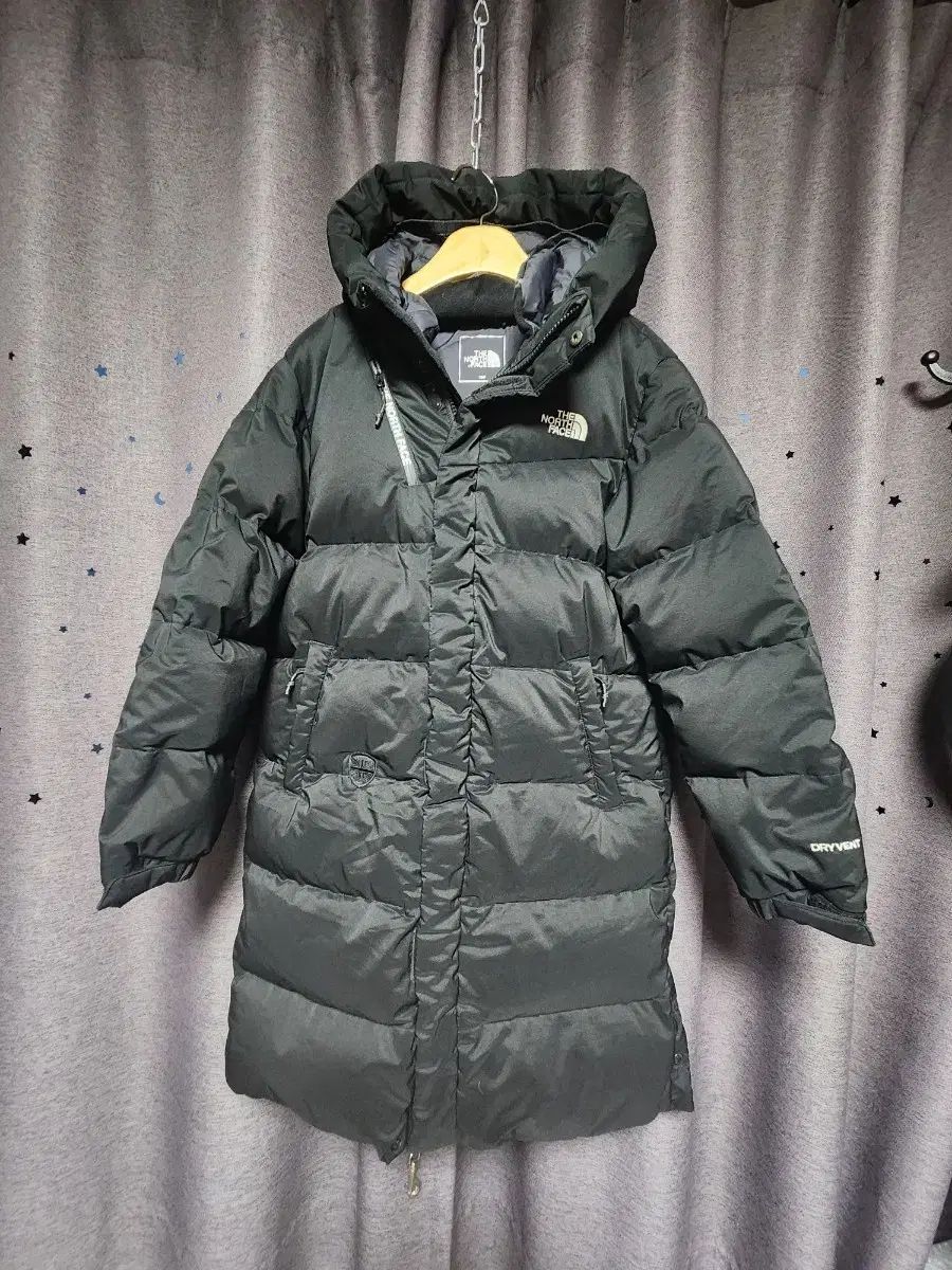 THE NORTH FACE ザノースフェイス キッズ ユニセックス ダウンジャケット ロング丈 ブラック 150