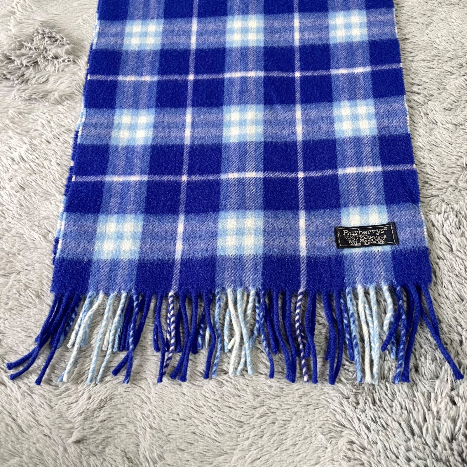 美品✨Burberrys バーバリーズ カシミヤ100% マフラー ストール ノバ