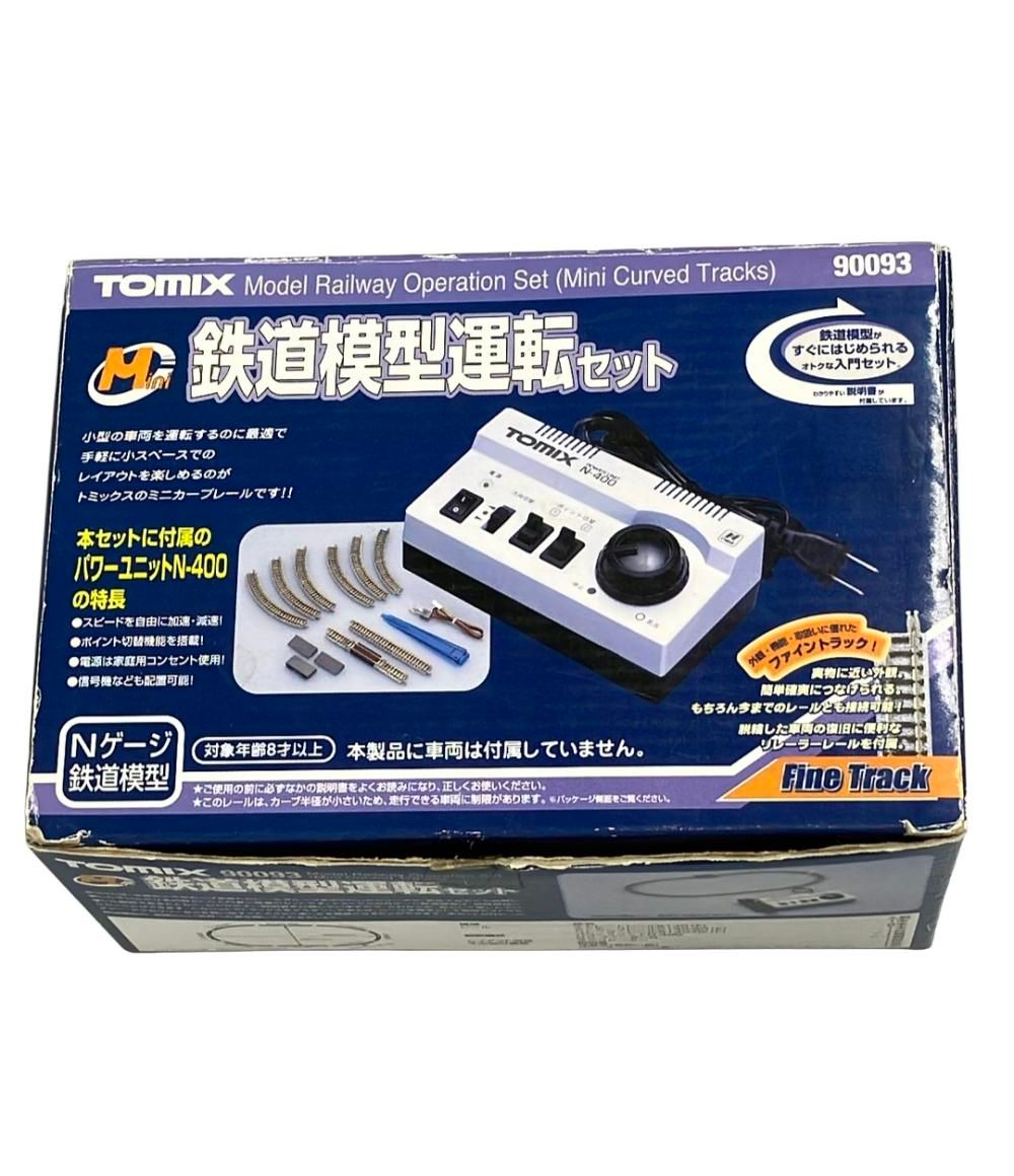 トミーテック 鉄道模型運転セット TOMIX Nゲージ ミニカーブレール
