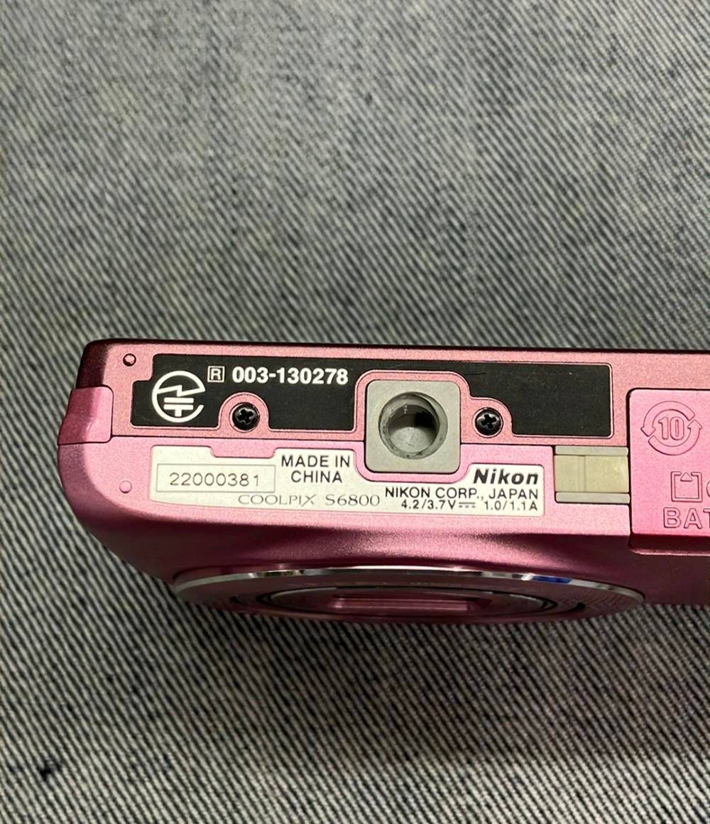  ニコン COOLPIX S 6800 デジタルカメラ Nikon その他 デジタルカメラ