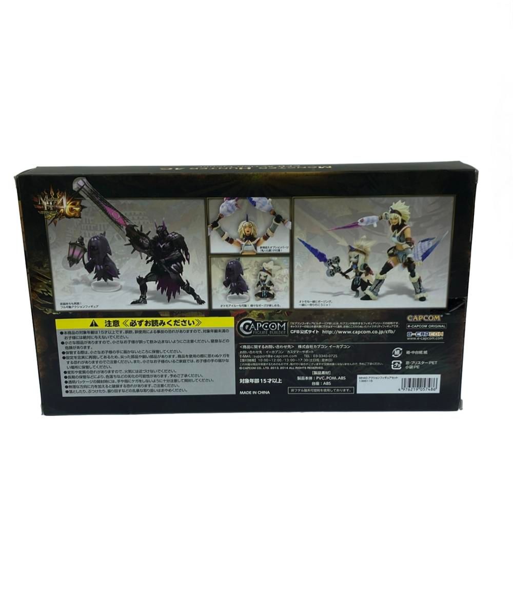 美品 カプコン モンスターハンター4G CFB アクションフィギュアセット