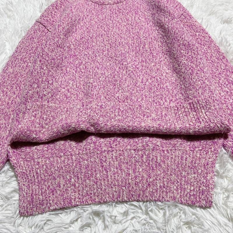 Drawer ドゥロワー ウール カシミヤ 5G 天竺編み クルーネックニット