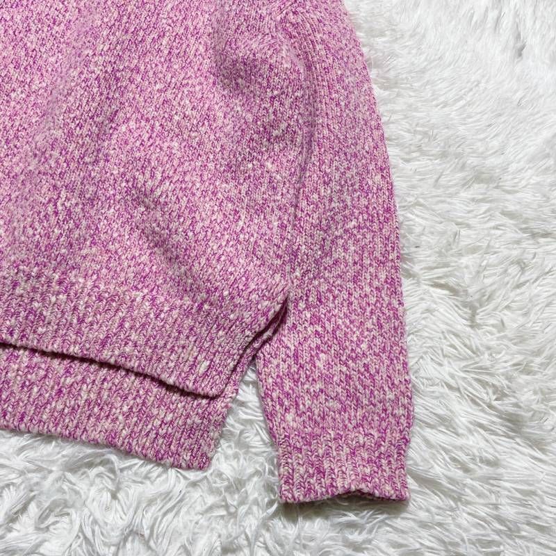 Drawer ドゥロワー ウール カシミヤ 5G 天竺編み クルーネックニット