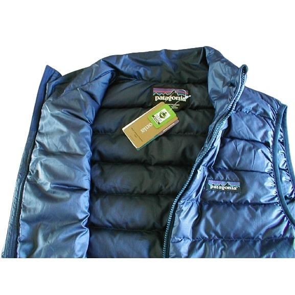 XS パタゴニア M’s ダウン セーター ベスト Patagonia Classic Navy w CACL