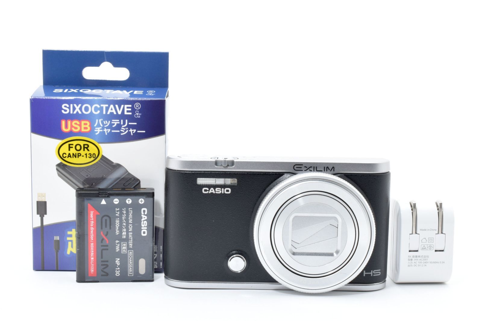 ☆極上美品☆カシオ CASIO EXILIM EX-ZR4000 ブラック☆ LL154#6019