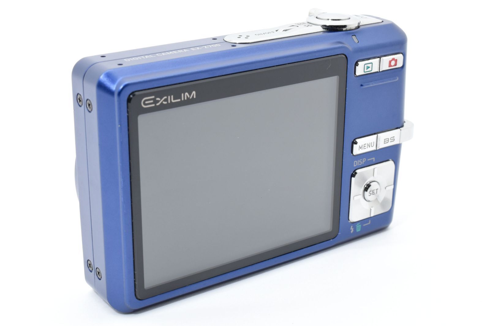 ☆美品☆カシオ CASIO EXILIM EX-Z700 ブルー《動作OK》☆ LL22#6148