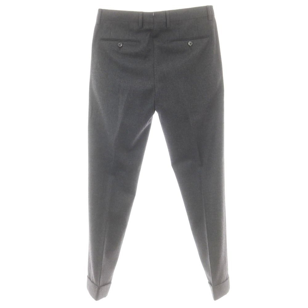 中古】ジェルマーノ GERMANO ウール ドレススラックスパンツ グレー
