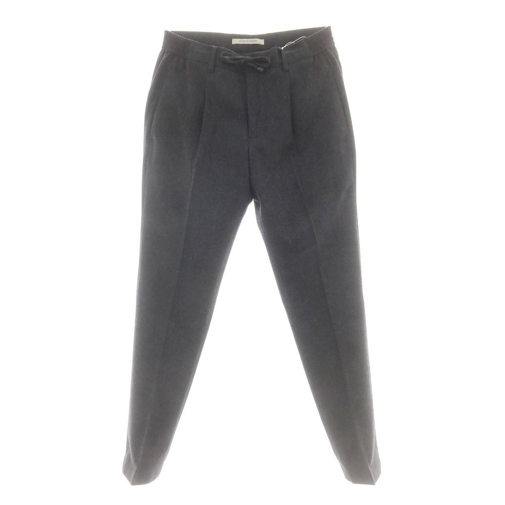 ジャブス アルキヴィオ giab s ストレッチ ウールポリエステル イージースラックスパンツ ダークグレー サイズ44 メンズ