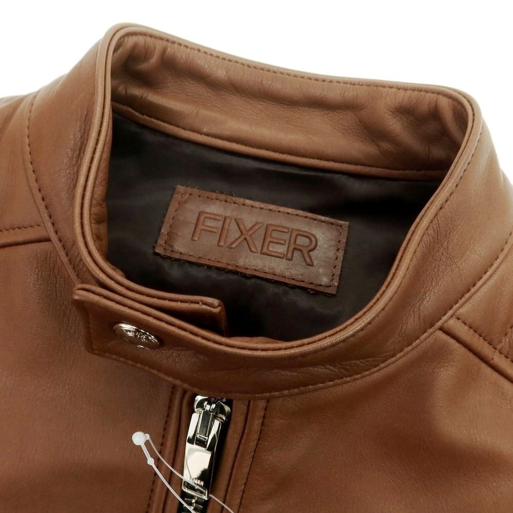 中古】フィクサー FIXER レザー シングルライダースジャケット