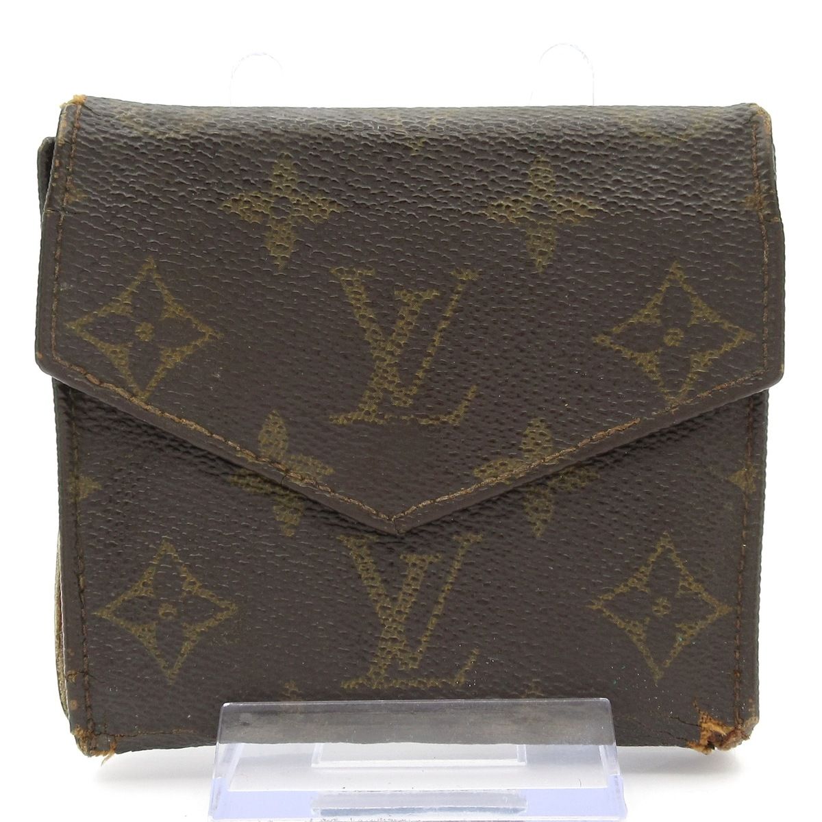 LOUIS VUITTON(ルイヴィトン) Wホック財布 モノグラム ポルトモネビエ