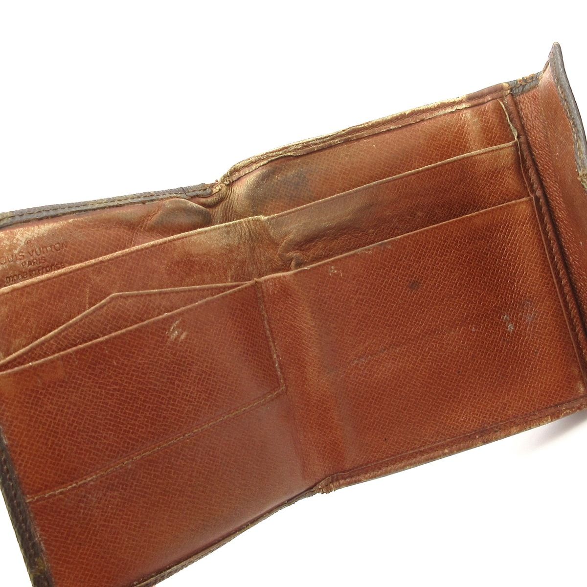 LOUIS VUITTON(ルイヴィトン) Wホック財布 モノグラム ポルトモネビエ