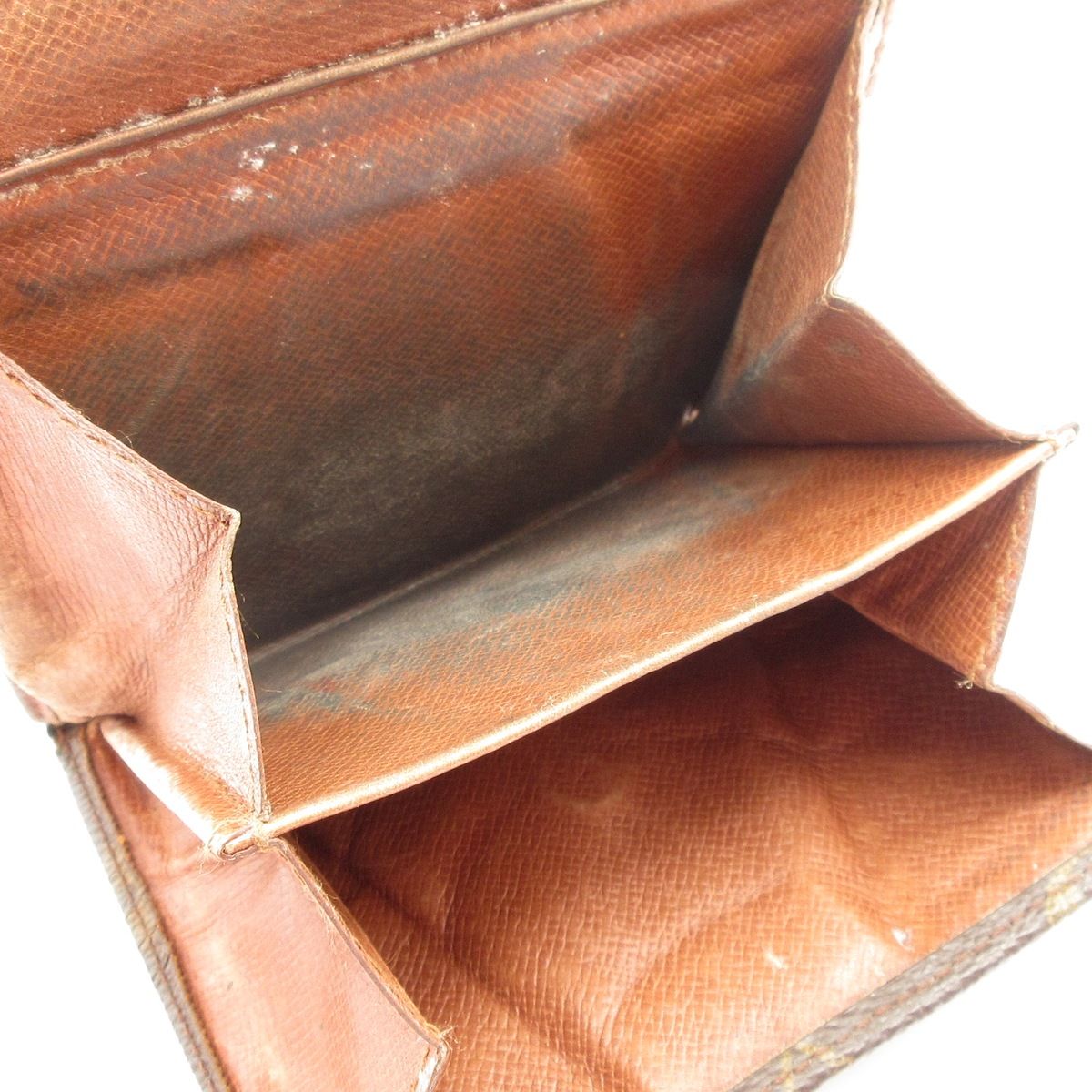 LOUIS VUITTON(ルイヴィトン) Wホック財布 モノグラム ポルトモネビエ