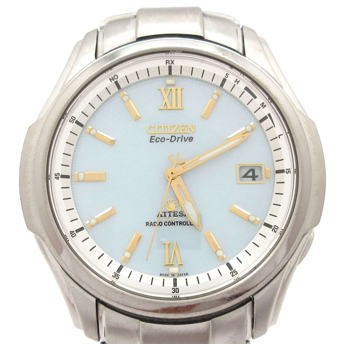 CITIZEN シチズン 腕時計 ATTESA アテッサ H 410 T 007180 メンズ エコドライブ ライトブルー