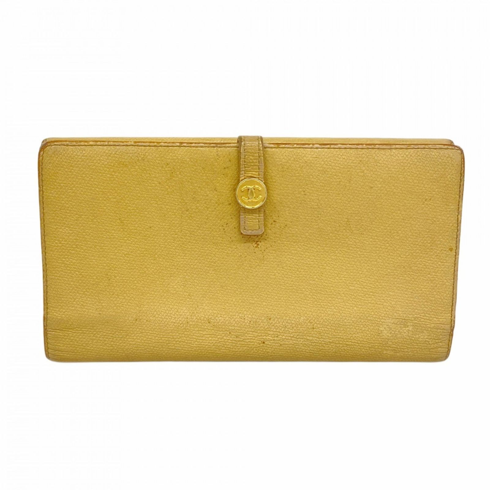 シャネル(Chanel) シャネル 長財布 レザー ベージュ レディース - メルカリ