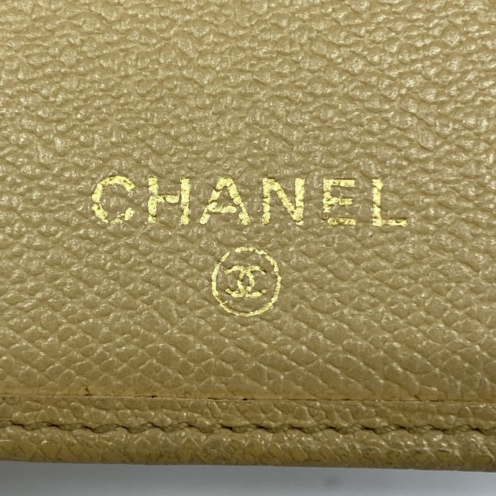 シャネル(Chanel) シャネル 長財布 レザー ベージュ レディース - メルカリ
