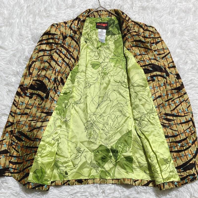 Christian Lacroix クリスチャンラクロワ テーラードジャケット 総柄