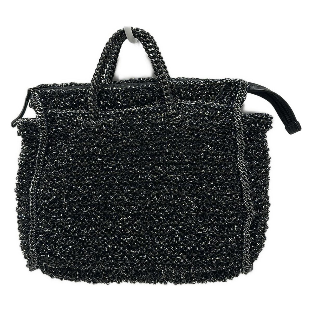 ANTEPRIMA(アンテプリマ) ハンドバッグ ワイヤーバッグ 黒×シルバー