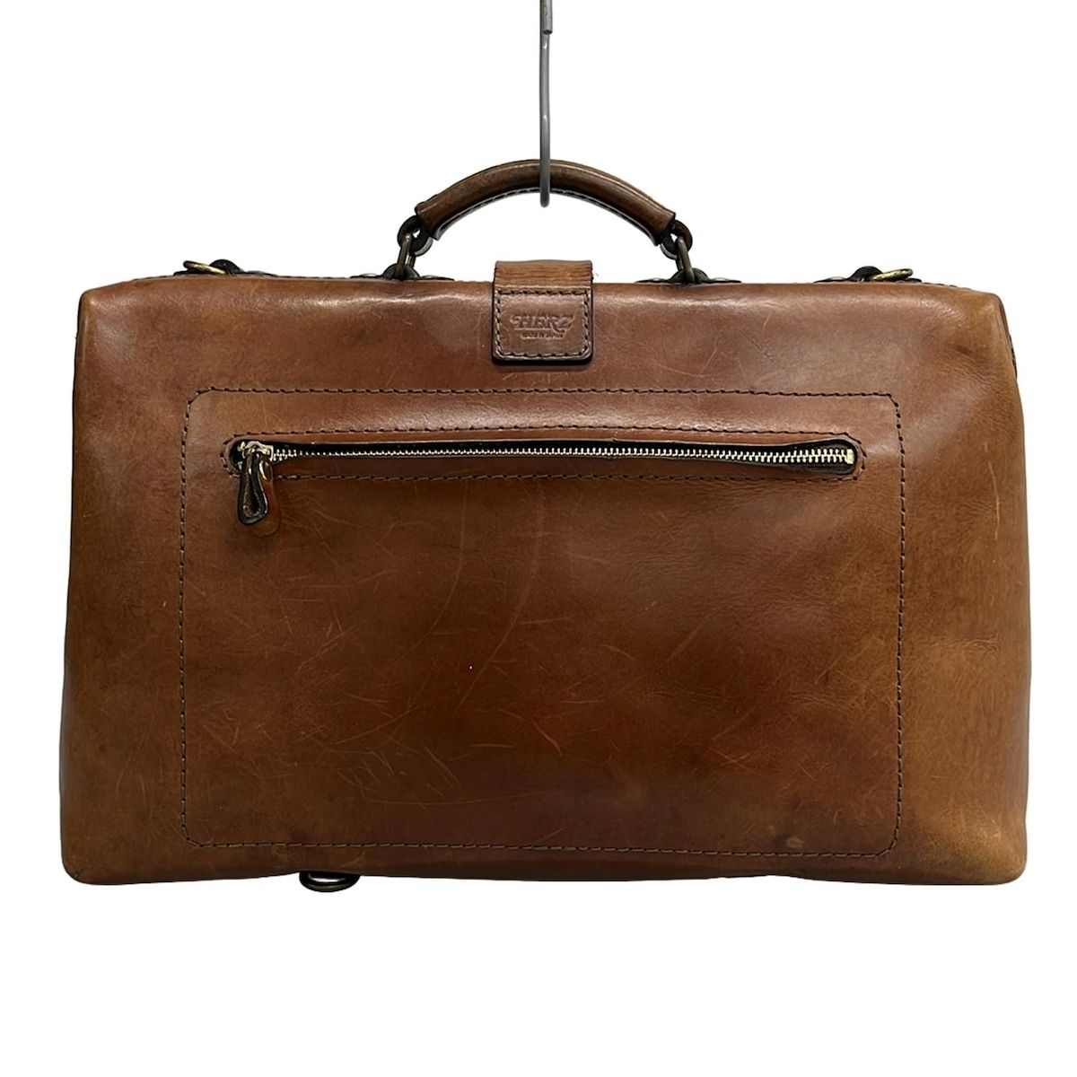 HERZ(ヘルツ) ビジネスバッグ - ブラウン 2way レザー - メルカリ