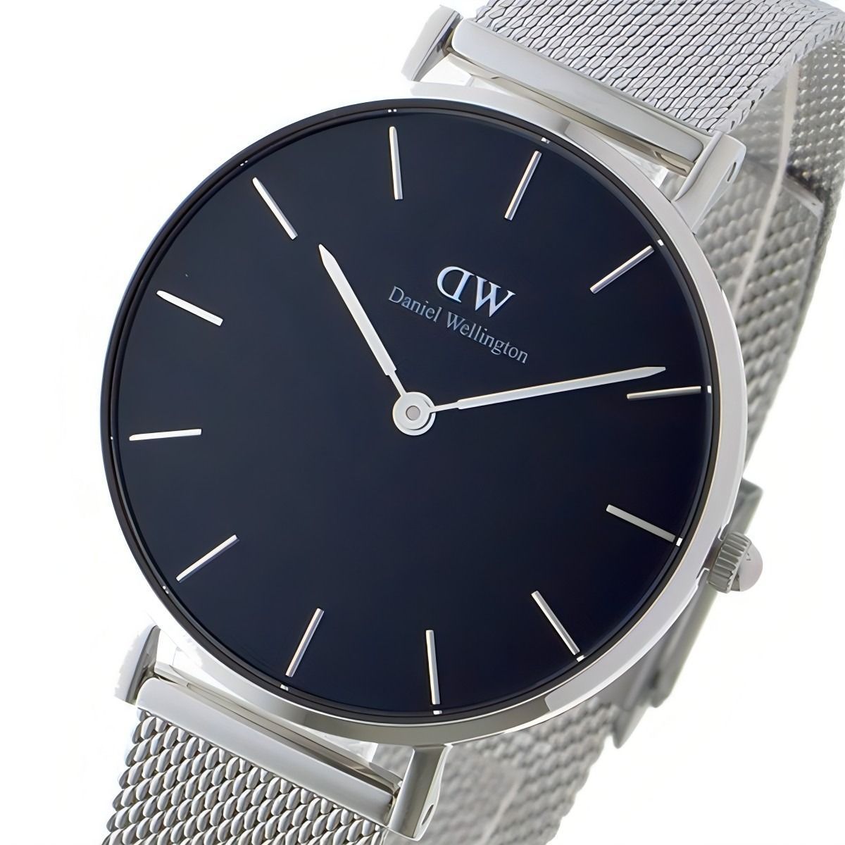 ギフト対応可 ダニエルウェリントン DANIEL 腕時計 Petite Sterling Black Silver 32 ペティート スターリング mm シルバー ブラック ウォッチ おしゃれ ブランド プレゼント