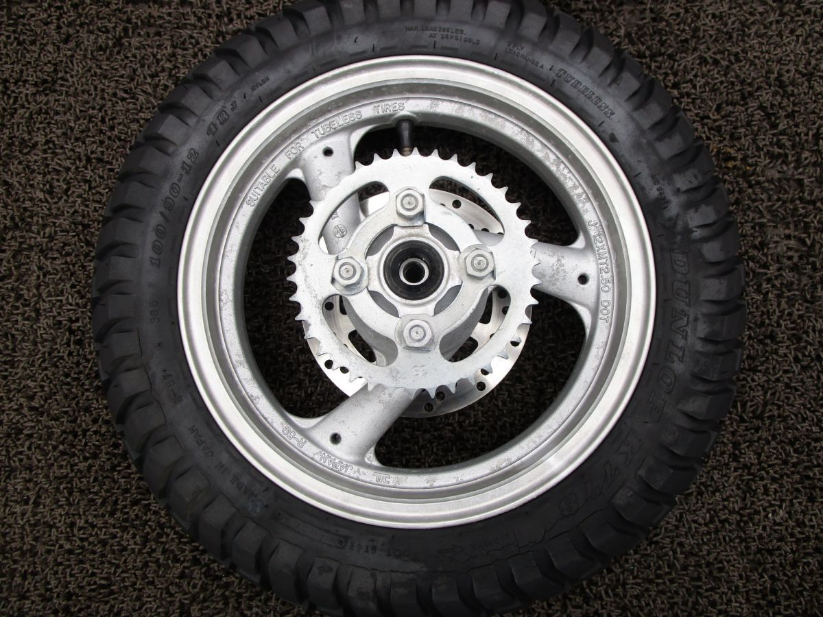 TDR 80 リアホイール ディスク スプロケット A 8982 3 GA ヤマハ キャブ車