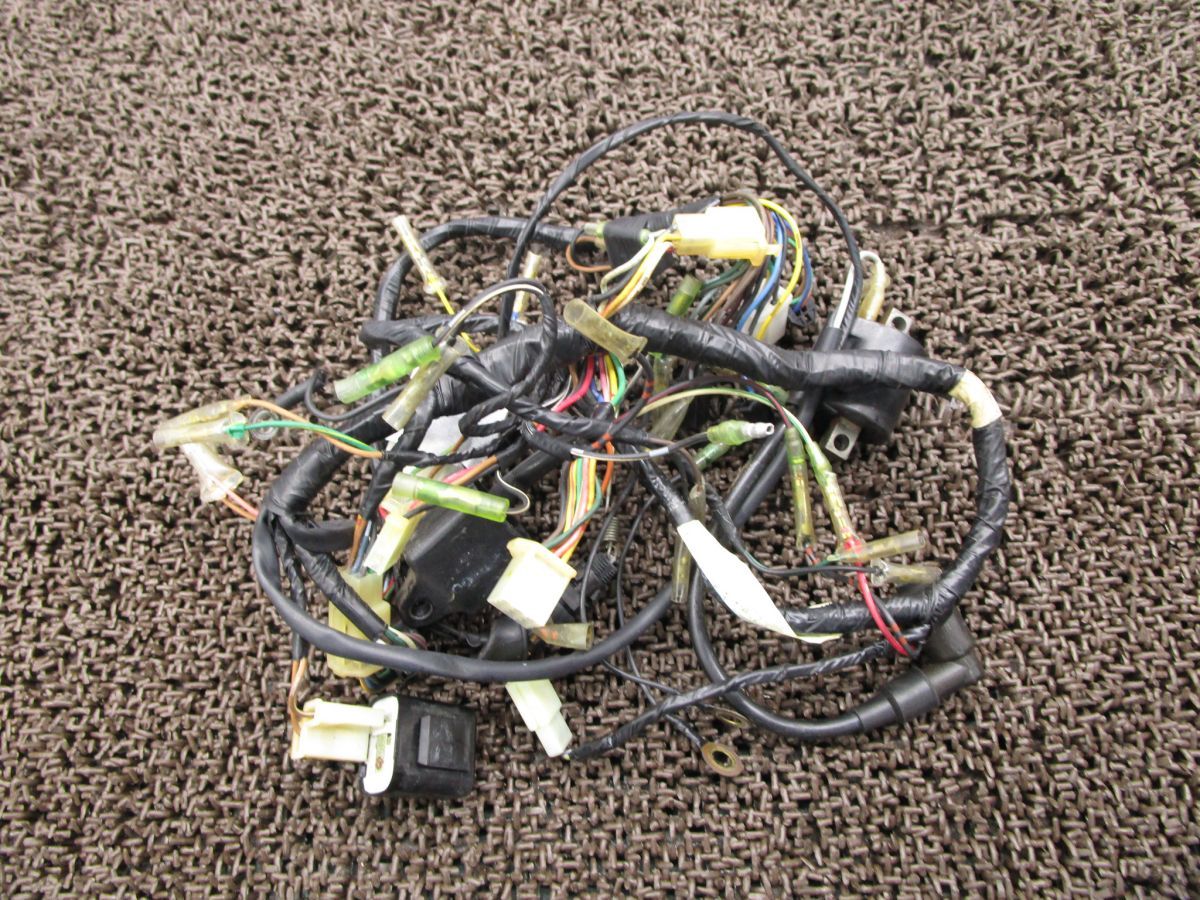 TDR 80 メインハーネス イグナイター レギュレター A 8978 イグニッションコイル 3 GA ヤマハ キャブ車