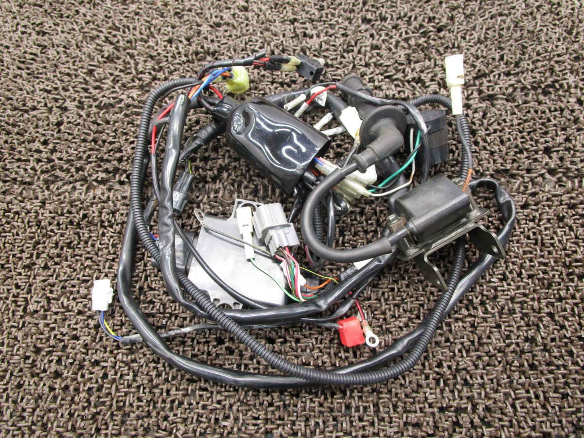 KX 250 F メインハーネス イグナイター A 8985 イグニッションコイル N カワサキ NE キャブ車 動画有