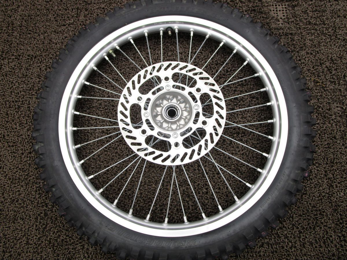 KX 250 F タカサゴ フロントホイール ディスク A 8989 N カワサキ NE キャブ車 動画有