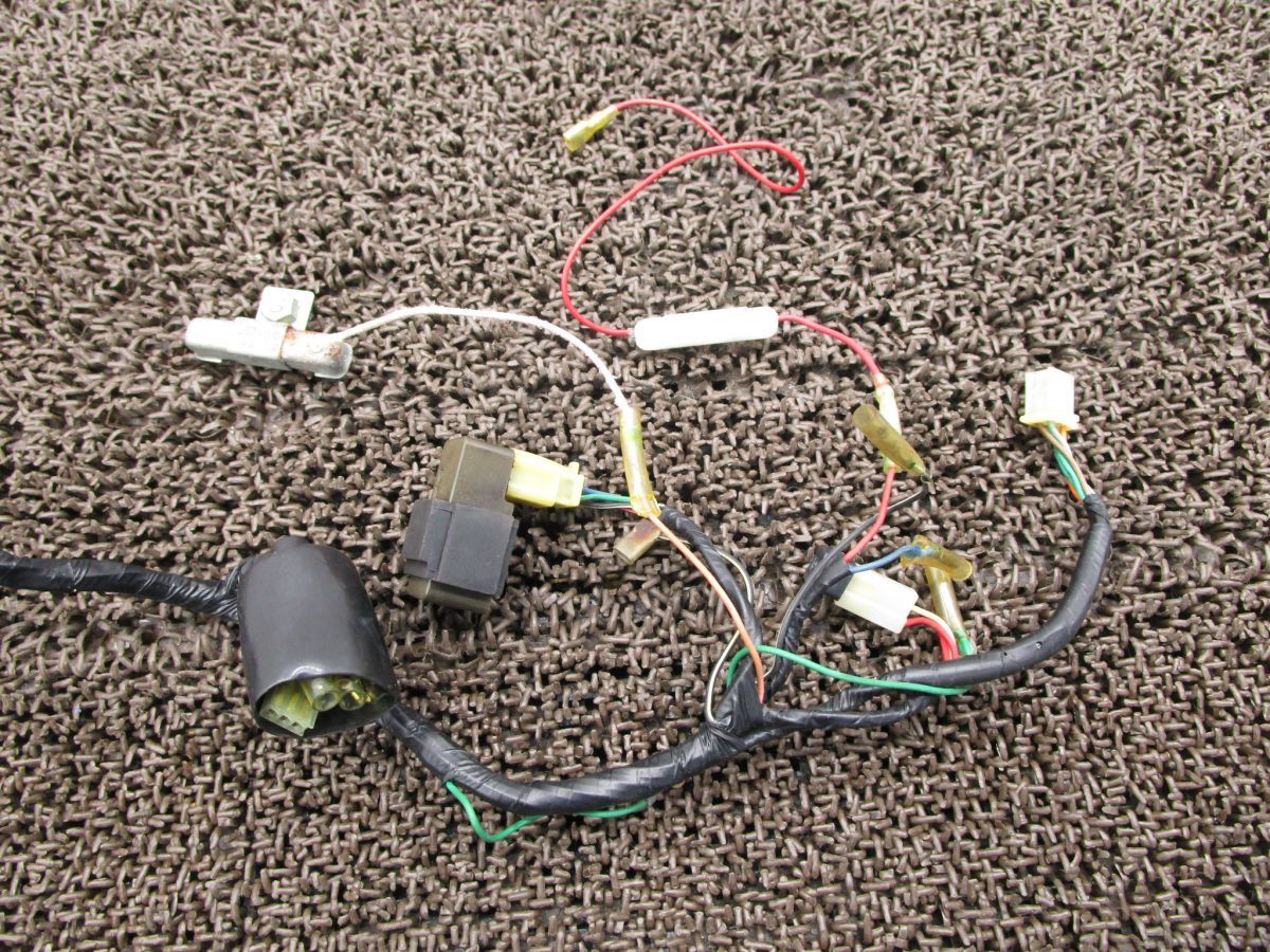モトコンポ メインハーネス CDI イグニッションコイル △A8924
