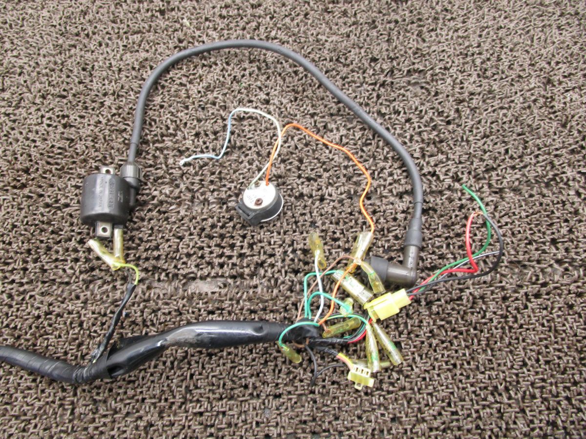 モトコンポ メインハーネス CDI イグニッションコイル △A8924
