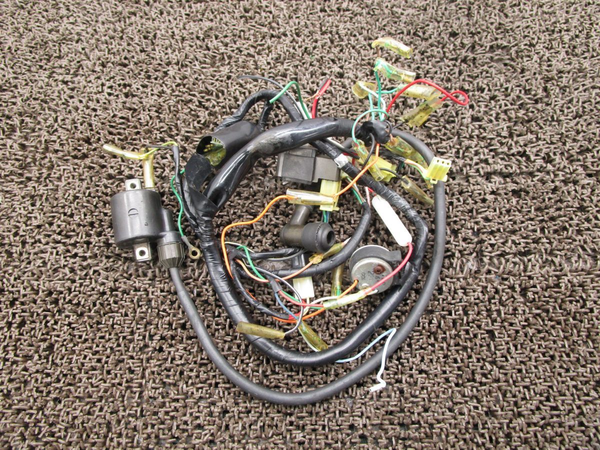 モトコンポ  エンジン　メインハーネス モトコンポ メインハーネス CDI イグニッションコイル △A8924