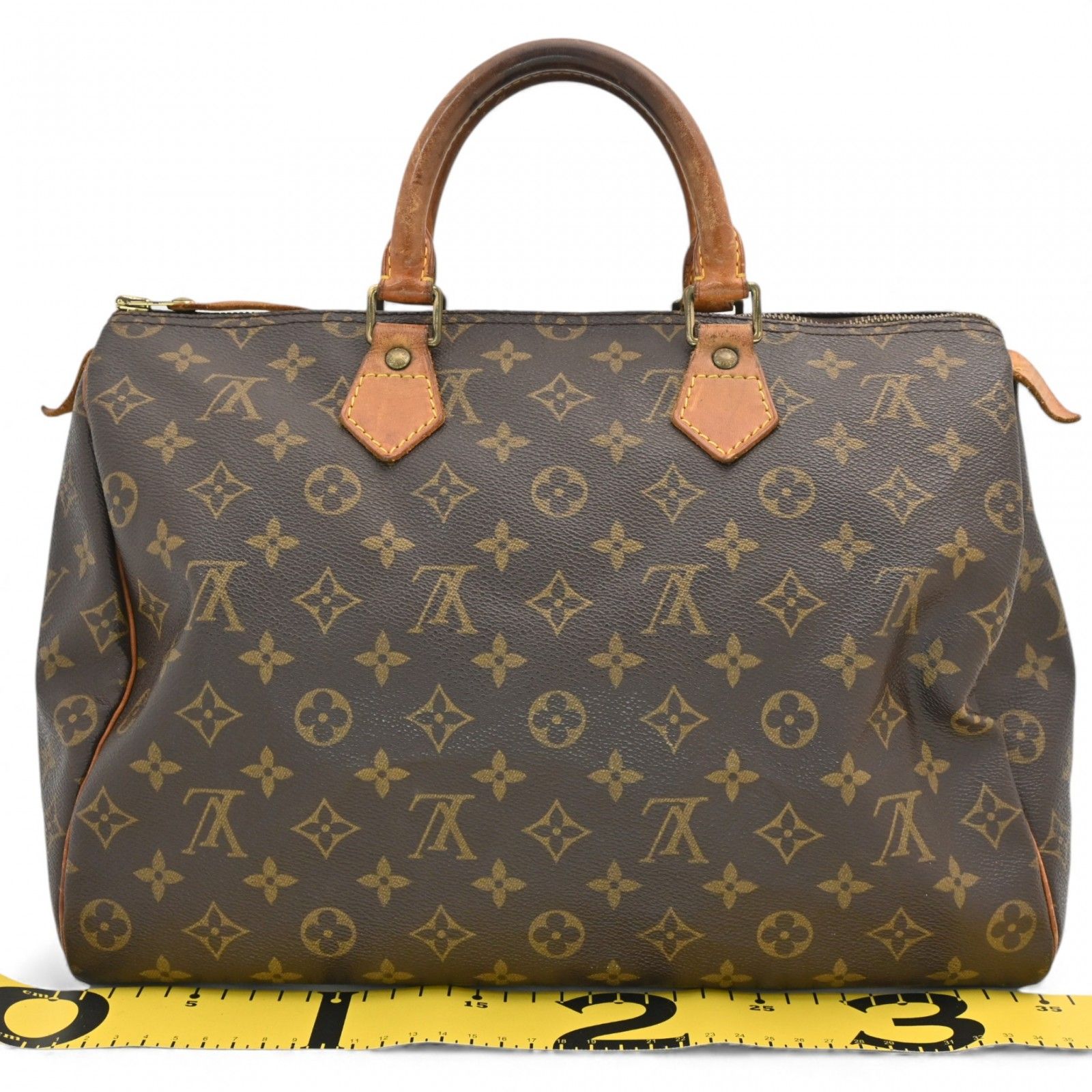 ルイヴィトン モノグラム スピーディ35 ボストンバッグ Bランク