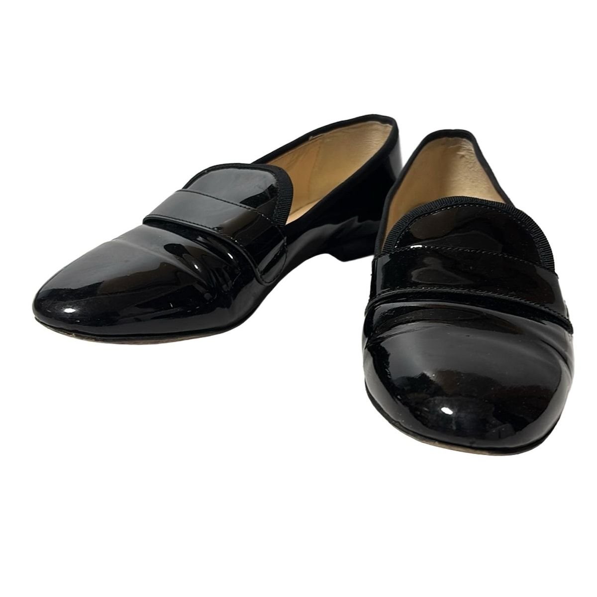 FABIO RUSCONI(ファビオルスコーニ) ローファー 37 レディース - 黒