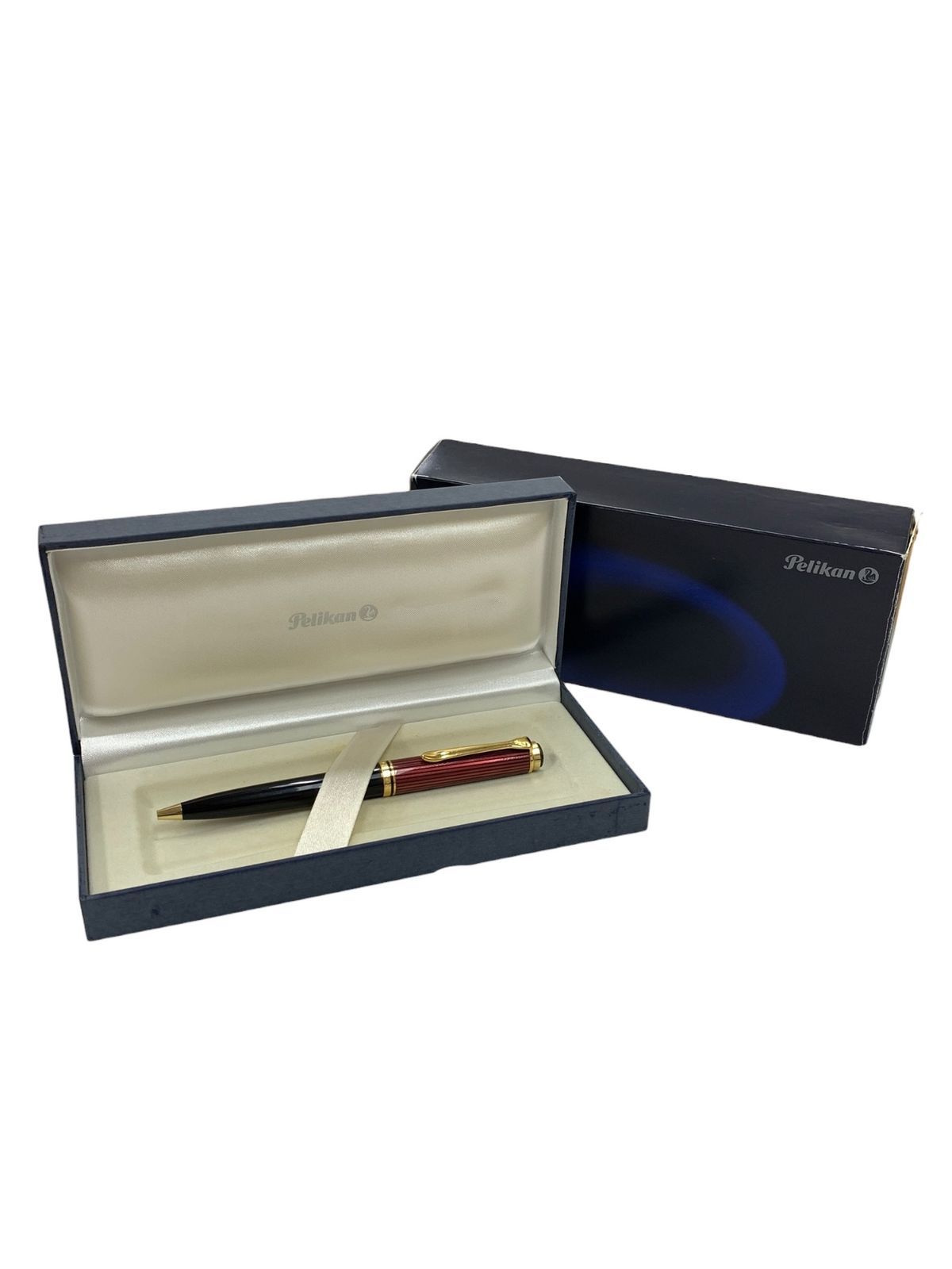  ペリカン スーベレーン K 800 ボールペン レッド ストライプ ツイスト式 事務用品セット ボールペン本体 ボールペン